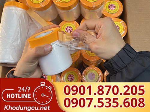Băng keo che sơn Băng keo che sơn cho thợ sơn