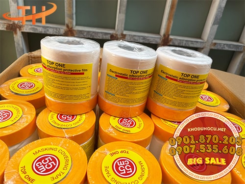 Băng keo che sơn công trình top one Băng keo che sơn công trình giá rẻ