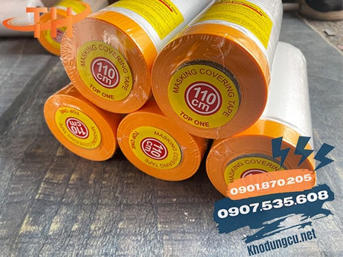 Băng keo che sơn 110cm Băng keo che sơn giá sỉ
