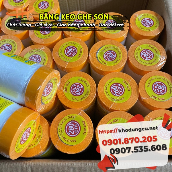 Băng keo che sơn giá tốt Băng keo che sơn giá tốt