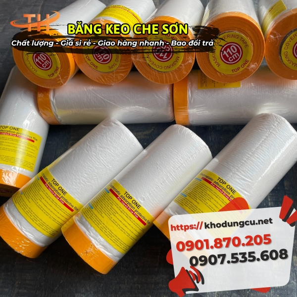 Băng keo che sơn giá tốt Băng keo che sơn giá tốt