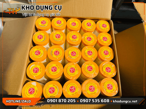 Băng keo che sơn TOP ONE Băng keo che sơn TOP ONE dán chắc