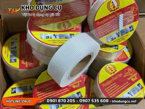 Băng keo lưới sợi thủy tinh Băng keo lưới sợi thủy tinh giá sỉ