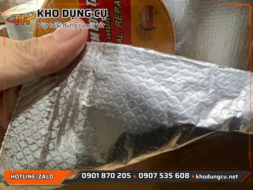 Băng keo nhôm dán mái tôn Băng keo nhôm dán mái tôn giá sỉ