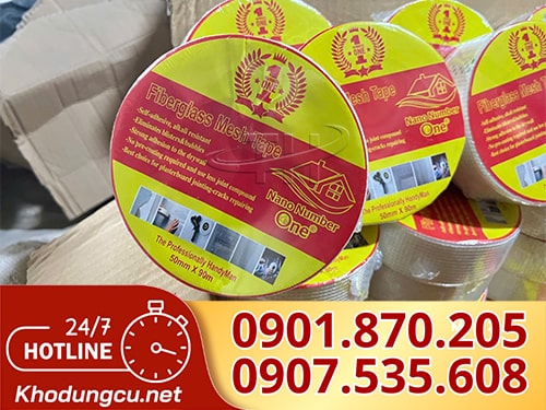 Băng keo lưới thủy tinh Băng keo thạch cao