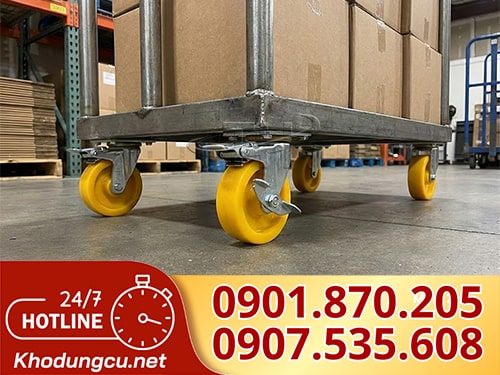 Bánh xe đẩy Bánh xe có khóa giá rẻ