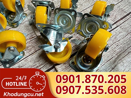 Bánh xe đẩy Bánh xe đẩy có khóa giá rẻ