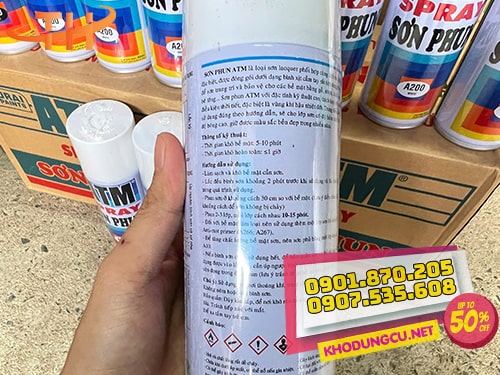 Bình sơn xịt ATM Bình sơn xịt ATM giá rẻ