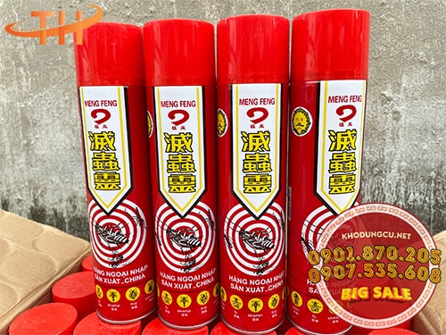 Bình xịt muỗi, côn trùng giá rẻ theo thùng Bình xịt côn trùng giá rẻ theo thùng