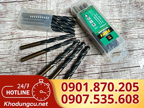 Mũi khoan kim loại Bộ mũi khoan kim loại