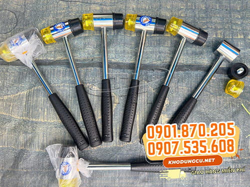 Búa 2 đầu cán thép Búa 2 đầu cán thép bọc cao su