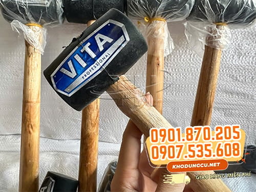búa cao su Búa cao su cán gỗ gõ êm