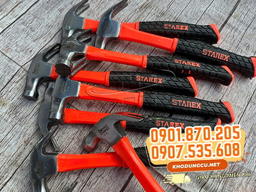 Búa nhổ đinh đầu thép Búa nhổ đinh đầu thép cán cầm chắc tay
