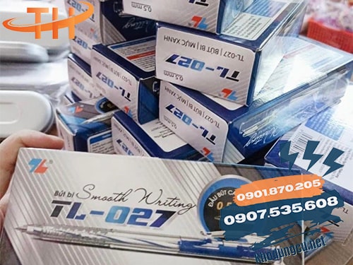 Bút bi TL - 027 Thiên Long giá rẻ TPHCM Bút bi Thiên Long giá rẻ TPHCM