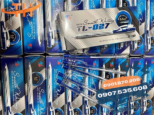Bút bi TL - 027 Thiên Long giá rẻ Bút bi Thiên Long giá rẻ