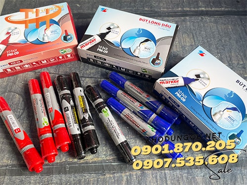 Bút lông 2 đầu Thiên Long chính hãng Bút lông 2 đầu Thiên Long chính hãng