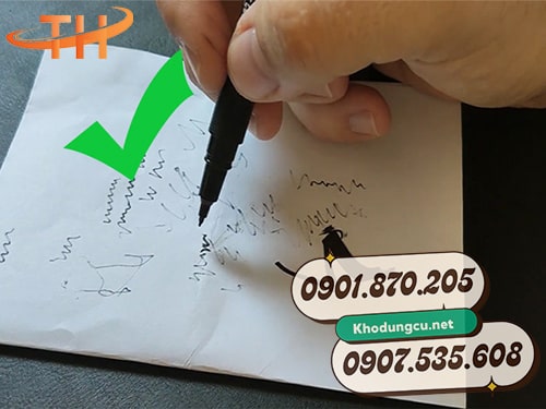 Bút lông dầu đầu kim Thiên Long Bút lông dầu đầu kim Thiên Long