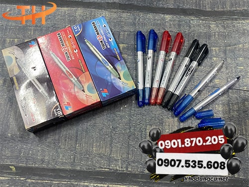 Bút lông dầu xanh, đỏ, đen Bút lông dầu giá rẻ TPHCM