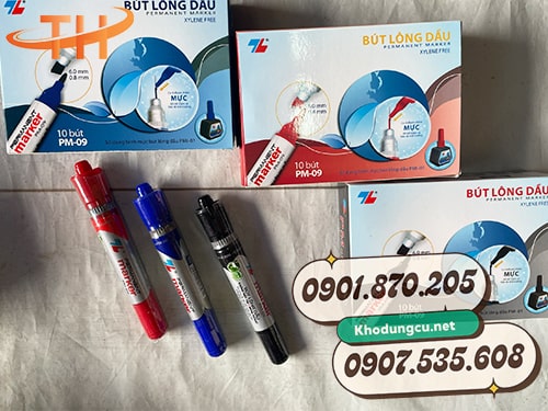 Bút lông dầu Thiên Long giá rẻ, chính hãng Bút lông dầu Thiên Long giá rẻ, chính hãng