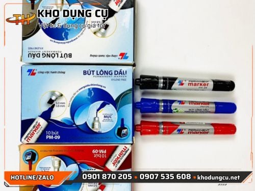 Bút lông dầu Bút lông dầu xanh đỏ đen giá sỉ