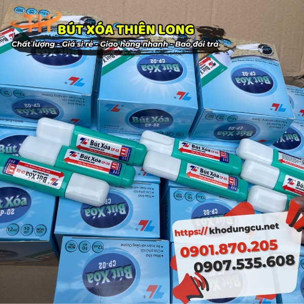 Bút xóa Thiên Long giá tốt Bút xóa Thiên Long giá tốt