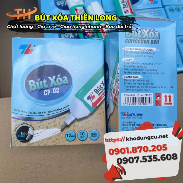 Bút xóa Thiên Long giá tốt Bút xóa Thiên Long giá tốt