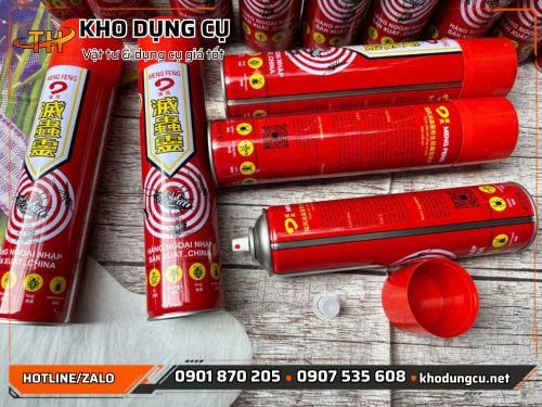 bình xịt côn trùng Meng Feng Chai xịt muỗi, kiến, gián