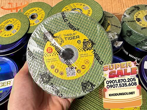 Đá cắt 105mm Đá cắt 105mm cắt inox siêu ngọt