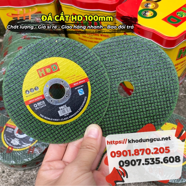 Đá cắt HD 100mm giá tốt Đá cắt HD 100mm giá tốt