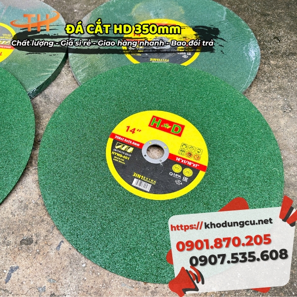 Đá cắt HD 350mm giá tốt Đá cắt HD 350mm giá tốt