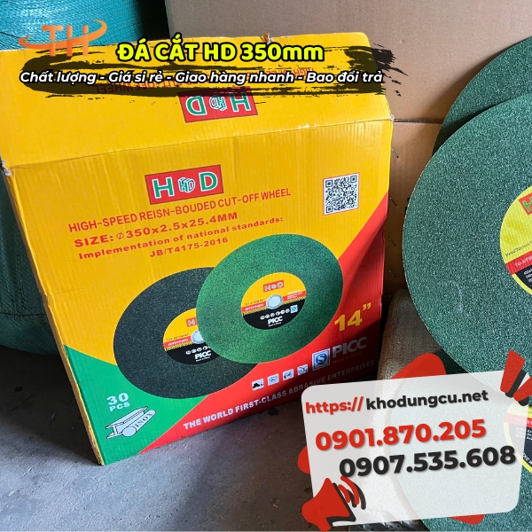 Đá cắt HD 350mm giá tốt Đá cắt HD 350mm giá tốt
