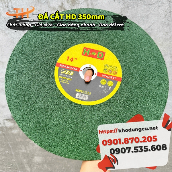Đá cắt HD 350mm giá tốt Đá cắt HD 350mm giá tốt