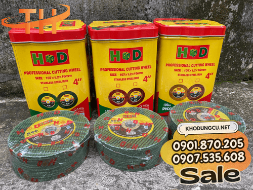 Đá cắt HD 100mm chất lượng giá rẻ Đá cắt HD chất lượng giá rẻ theo thùng
