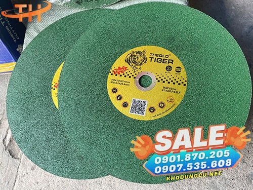 Đá cắt hiệu tiger 350mm Đá cắt hiệu tiger 350mm giá rẻ