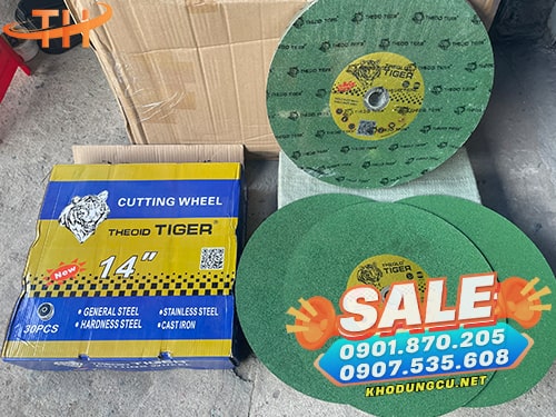 Đá cắt hiệu tiger 350mm Đá cắt hiệu tiger 350mm