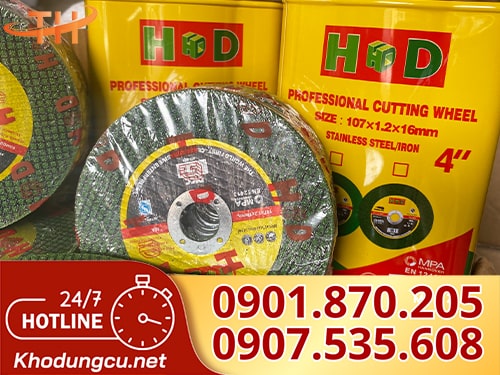 Đá cắt 100mm Đá cắt kim loại giá rẻ