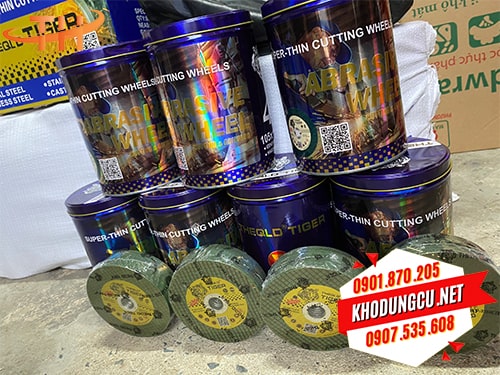 Đá cắt tiger 100 cái/hộp Đá cắt tiger 100 cái/hộp