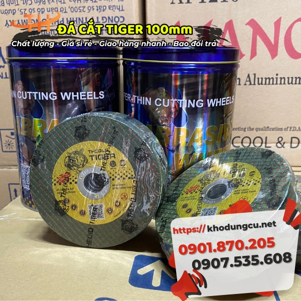 Đá cắt tiger 100mm giá tốt Đá cắt tiger 100mm giá tốt