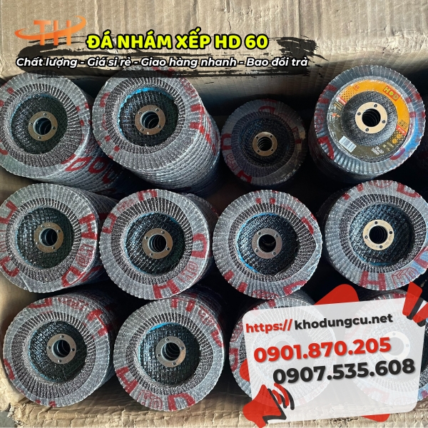 Đá nhám xếp HD 60 Đá nhám xếp HD 60