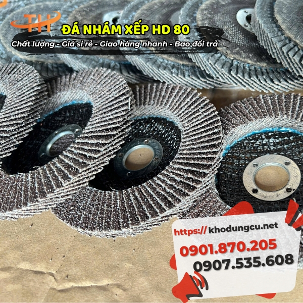 Đá nhám xếp HD 80 Đá nhám xếp HD 80