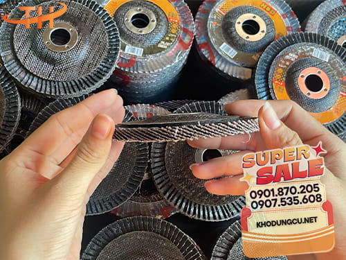 Đĩa nhám xếp mài kim loại Đĩa nhám xếp mài kim loại