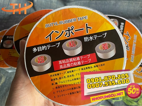 Băng keo chống thấm Giá sỉ thùng bằng keo chống thấm
