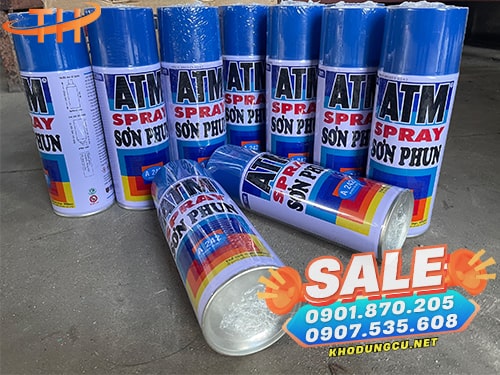 Sơn xịt ATM Giá sỉ thùng sơn xịt ATM