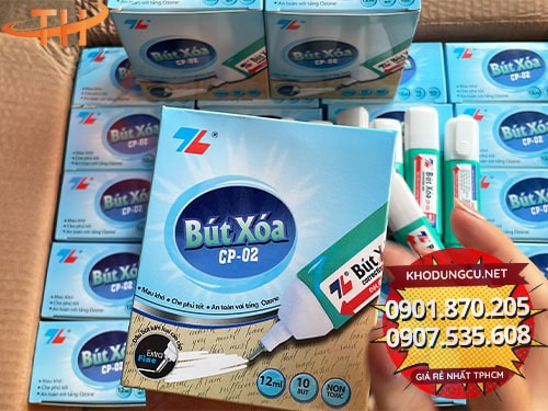 Hộp bút xóa nước Thiên Long giá tốt Hộp bút xóa Thiên Long giá tốt