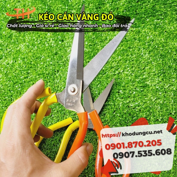 Kéo cán vàng đỏ giá rẻ Kéo cán vàng đỏ giá rẻ