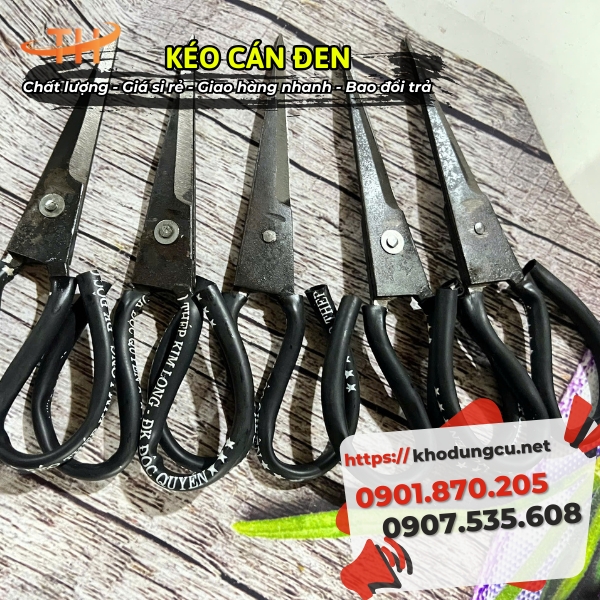 Kéo PA cán đen giá sỉ Kéo PA cán đen giá sỉ