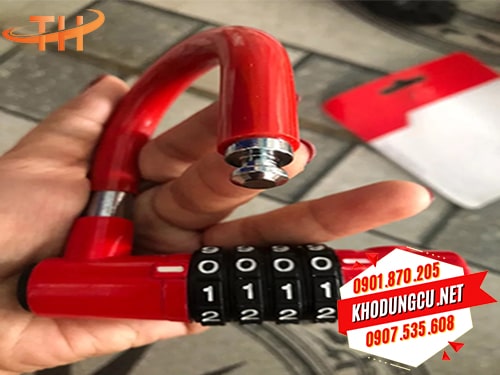 Khóa chữ U màu đỏ Khóa chữ U màu đỏ