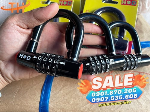 Khóa chữ U đen khóa chữ u siêu bền