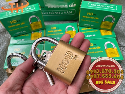 Khóa HD 3 chìa Khóa HD cao cấp 3 chìa
