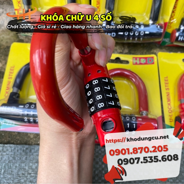 Khóa số chữ U giá rẻ Khóa số chữ U giá rẻ